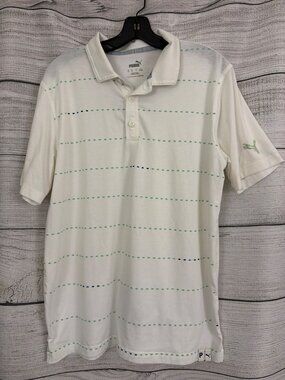 Mens Puma 2020 Men's Fusion Dot Golf Polo Size M